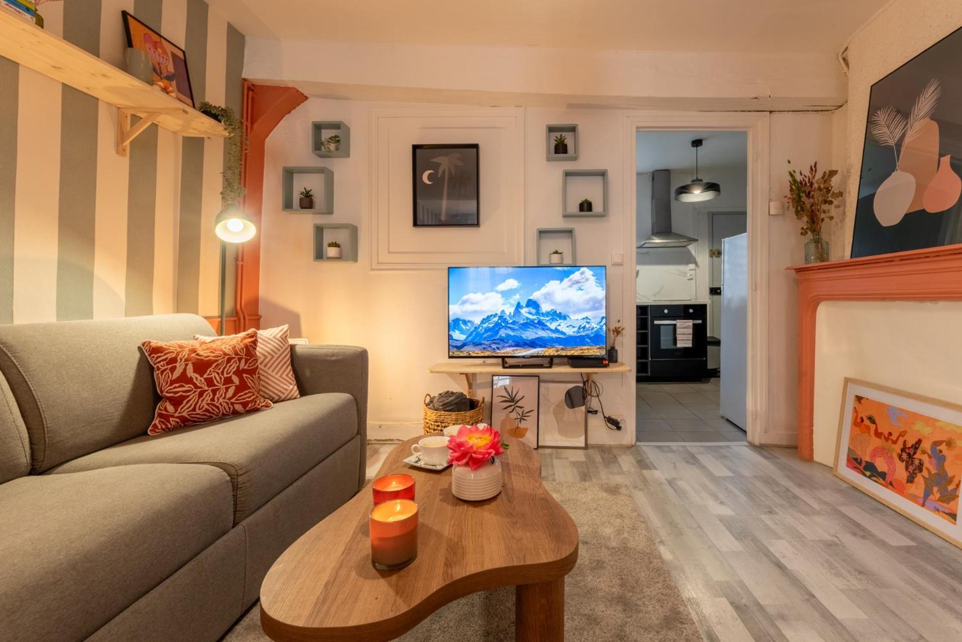 Apartment Olympe By Kleidos, 4p, Rue Calme, Centre Historique, Proche Gare *